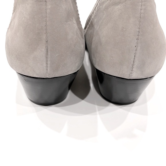 SCHUTZ Jacqueline Nubuck Suede Leather Bootie NWT - Picture 4 of 11